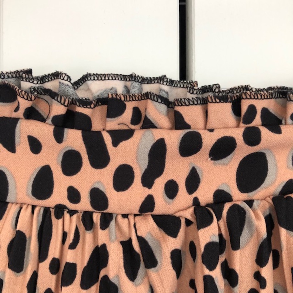 Soho Apparel Pleated Wide Legged Leopard Pants - Picture 5 of 8